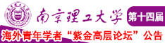 鸡吧操逼逼XX66南京理工大学第十四届海外青年学者紫金论坛诚邀海内外英才！